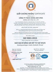 Chứng nhận ISO 9001-2015